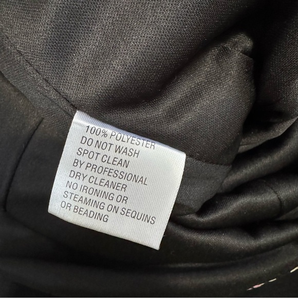 IEENA For Mac Duggal Floral Print Long Sleeve Dress - Picture 9 of 9